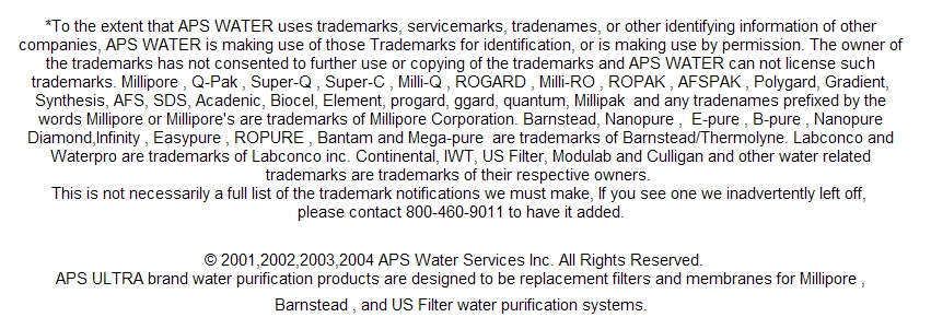 aps polaris brlab water systems | glassware-washer.com